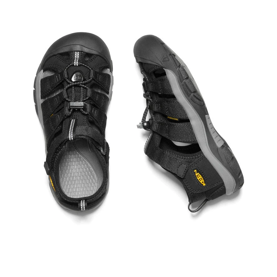 Big Kids' Newport H2 | Black/Keen Yellow - Image 4