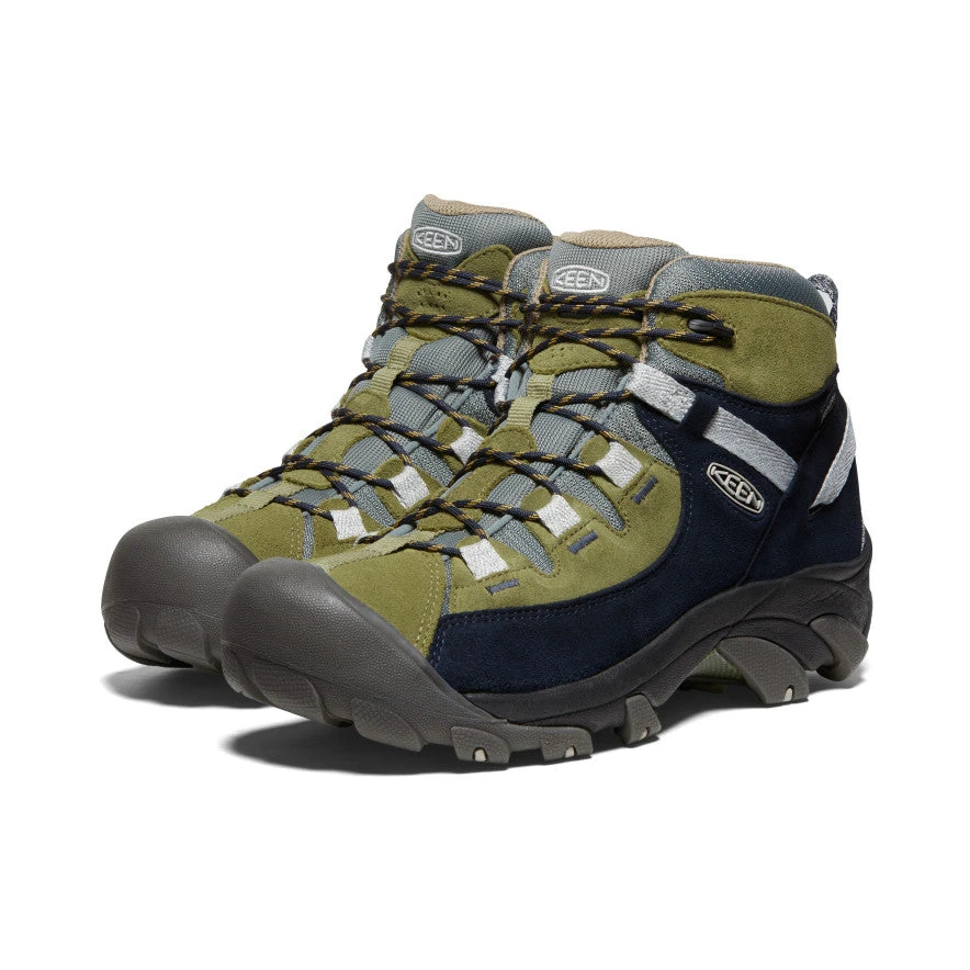 Keen Men's Targhee II Waterproof Hiking Boot X AtelierBluebottle | Sky Captain/Olive Drab - Image 2
