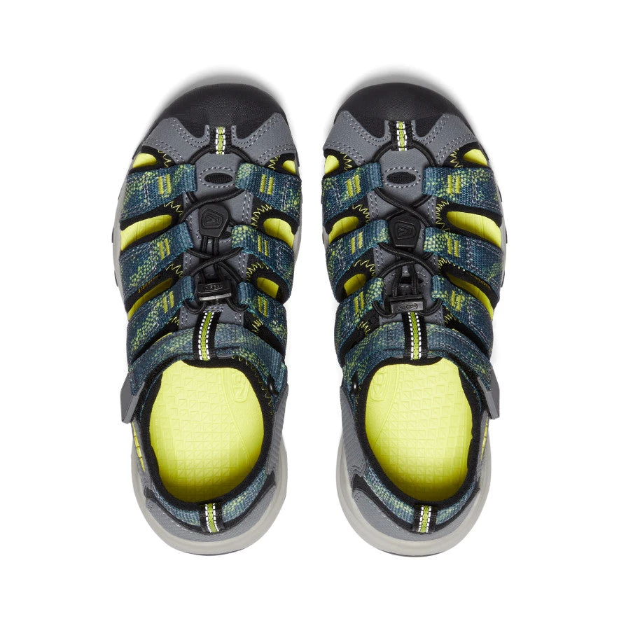 Keen Big Kids' Newport Neo H2 | Sea Moss/Steel Grey - Image 4