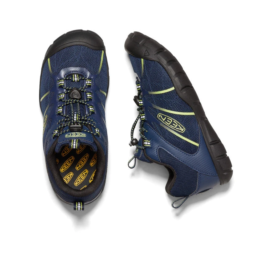 Keen Big Kids' Chandler 2 CNX Sneaker | Black Iris/Evening Primrose - Image 4