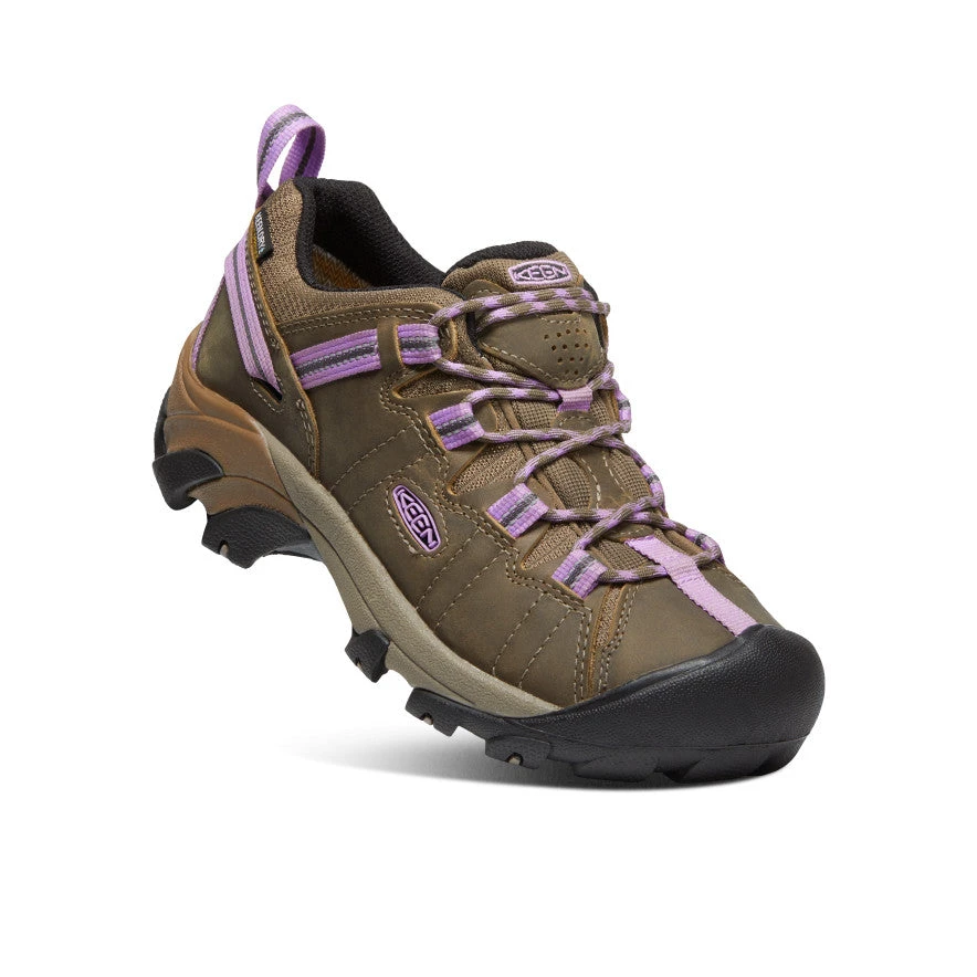 Keen Women's Targhee II Waterproof | Timberwolf/English Lavender - Image 3