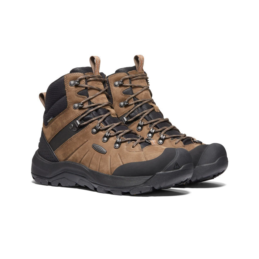 Keen Men's Revel IV Polar Waterproof Boot | Dark Earth/Caramel Cafe - Image 2