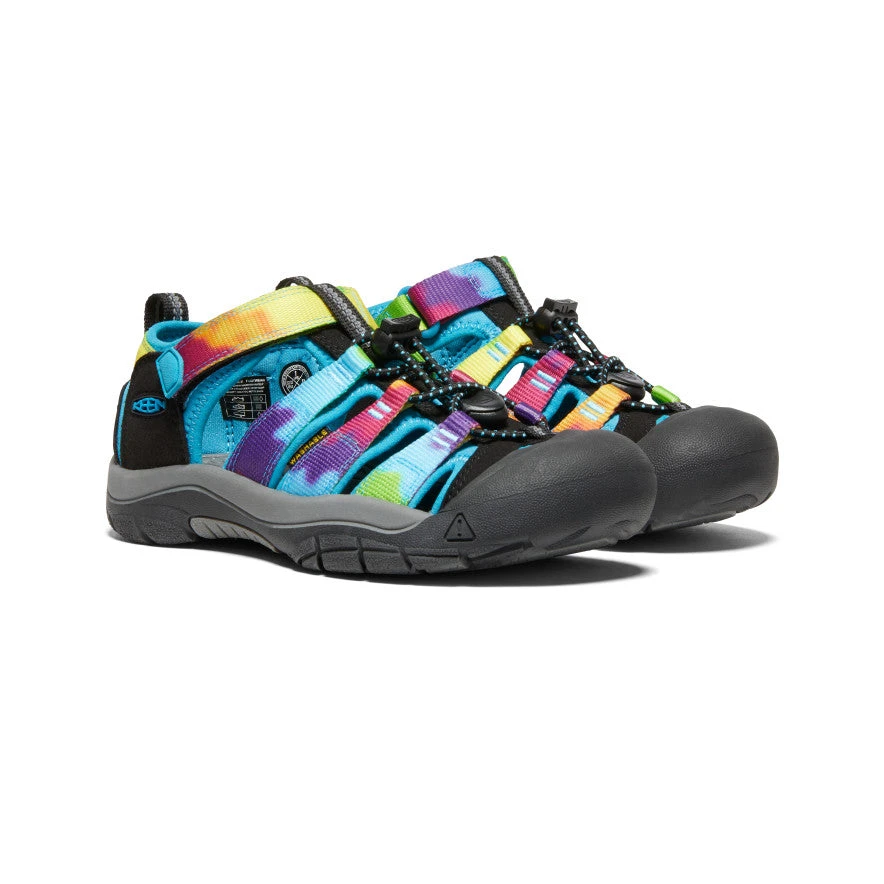 Keen Big Kids' Newport H2 | Rainbow Tie Dye - Image 2