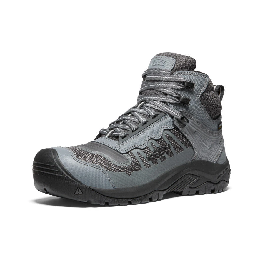 Keen Men's Reno Mid KBF Waterproof (Carbon-Fiber Toe) | Magnet/Black - Image 3