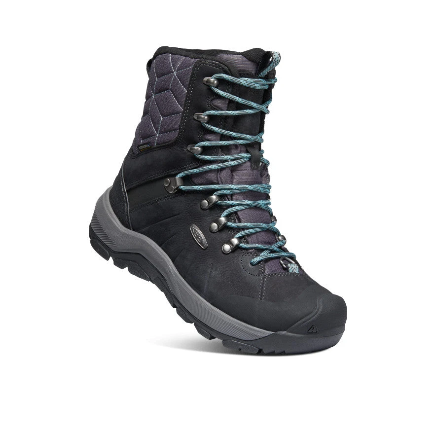 Keen Women's Revel IV High Polar Waterproof Boot | Black/North Atlantic - Image 3