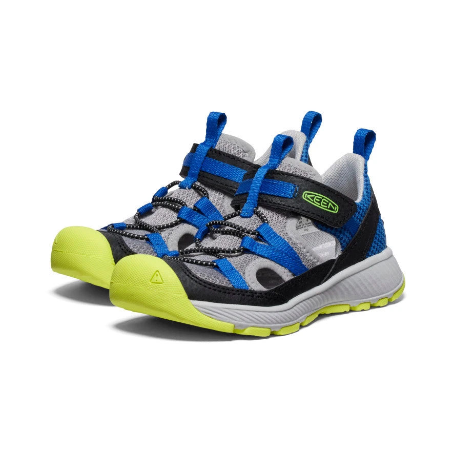 Keen Little Kids' Motozoa Sandal | Classic Blue/Evening Primrose - Image 2