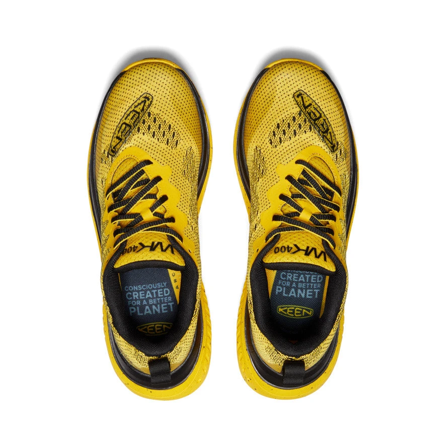 Women's WK400 Walking Shoe | KEEN Yellow/Black - Image 4
