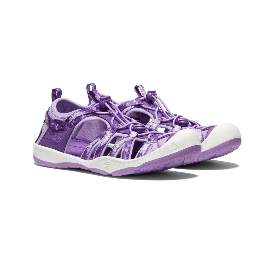 Keen Big Kids' Moxie Sandal | Multi/English Lavender - Image 2