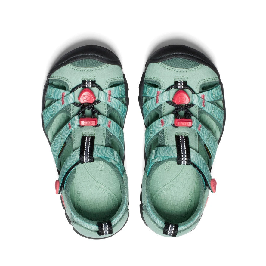 Keen Little Kids' Seacamp II CNX | Granite Green/Cayenne - Image 4