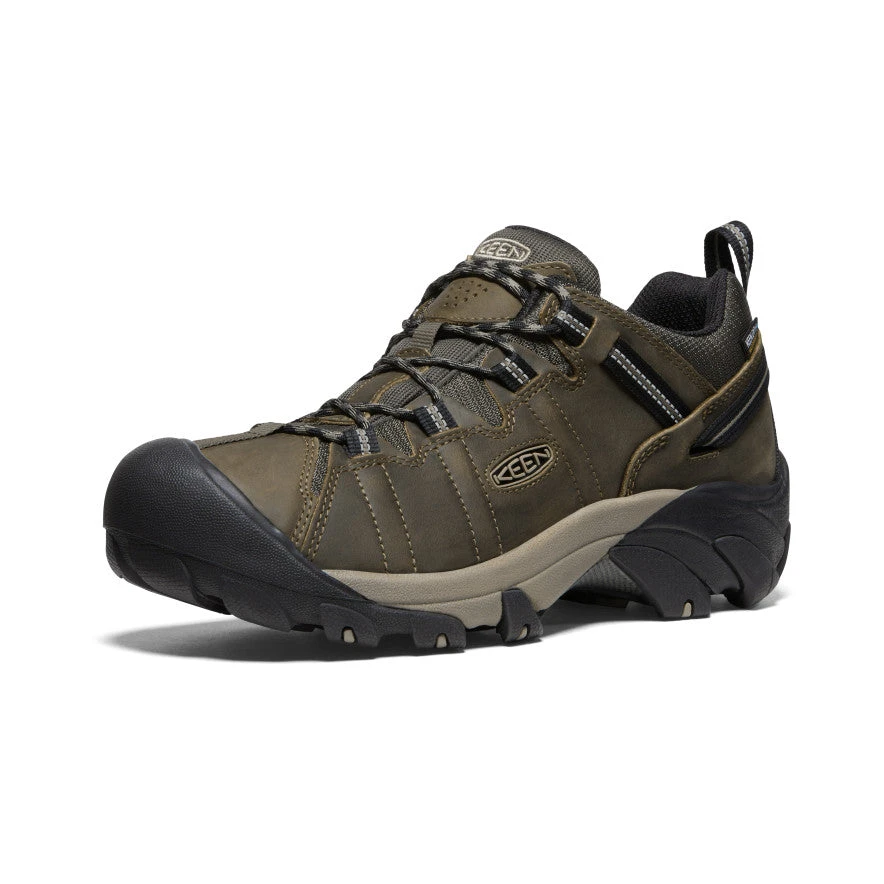 Keen Men's Targhee II Waterproof | Dark Olive/Plaza Taupe - Image 3