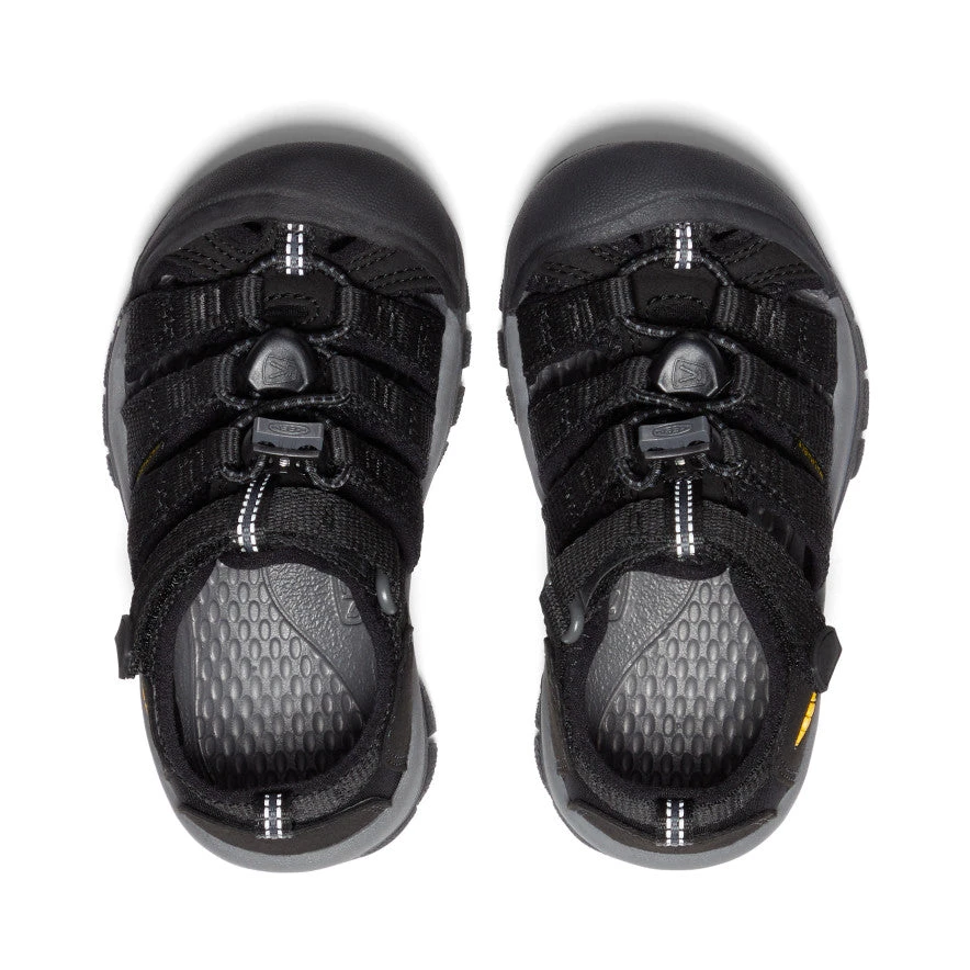 Little Kids' Newport H2 | Black/Keen Yellow - Image 4
