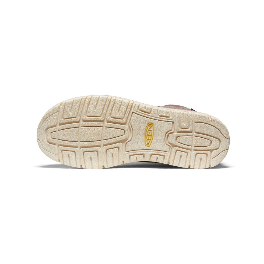 Keen Men's San Jose 6" Waterproof Boot (Soft Toe) | Tortoise Shell/Star White - Image 6