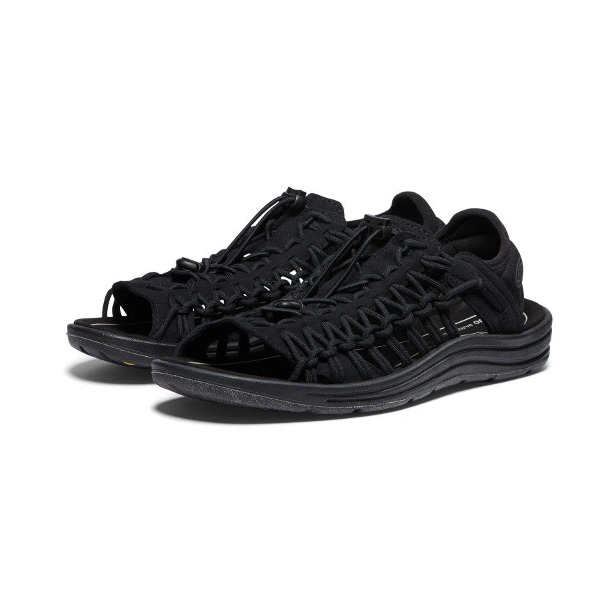 Keen Men's UNEEK II Open Toe | Black/Black - Image 2