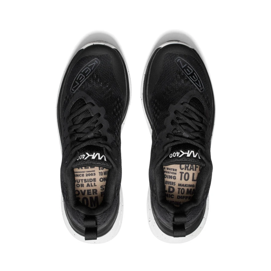 Keen Women's WK400 Walking Shoe | Black/White - Image 4