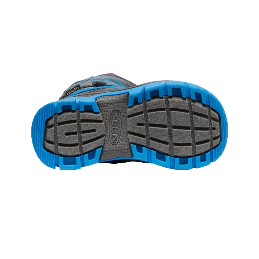 Keen Little Kids' Snow Troll Waterproof Boot | Magnet/Blue Aster - Image 4