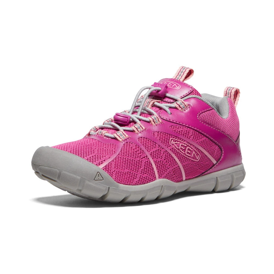 Keen Big Kids' Chandler 2 CNX Sneaker | Festival Fuchsia/Ibis Rose - Image 3