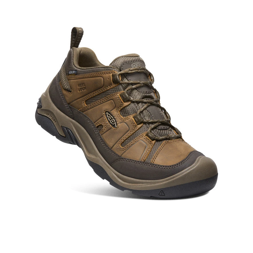 Keen Men's Circadia Waterproof Shoe Wide | Shitake/Brindle - Image 3