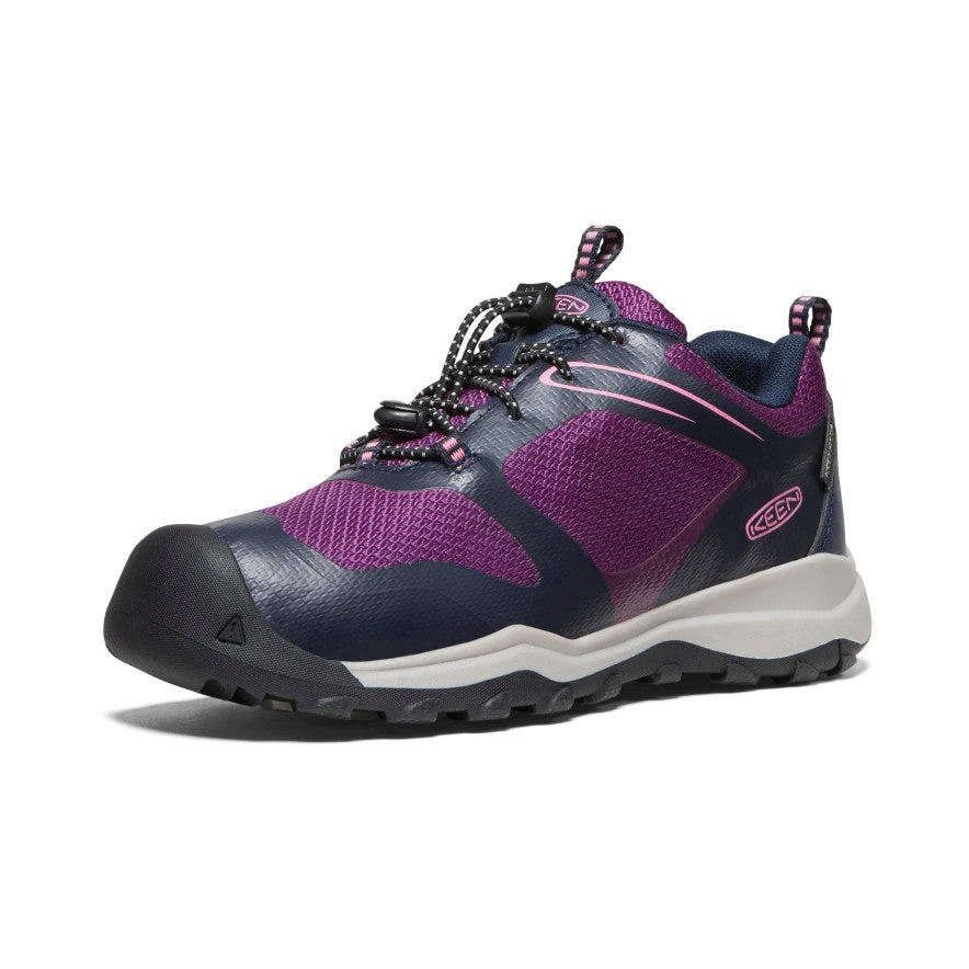 Keen Big Kids' Wanduro Waterproof Shoe | Sky Captain/Charisma - Image 3
