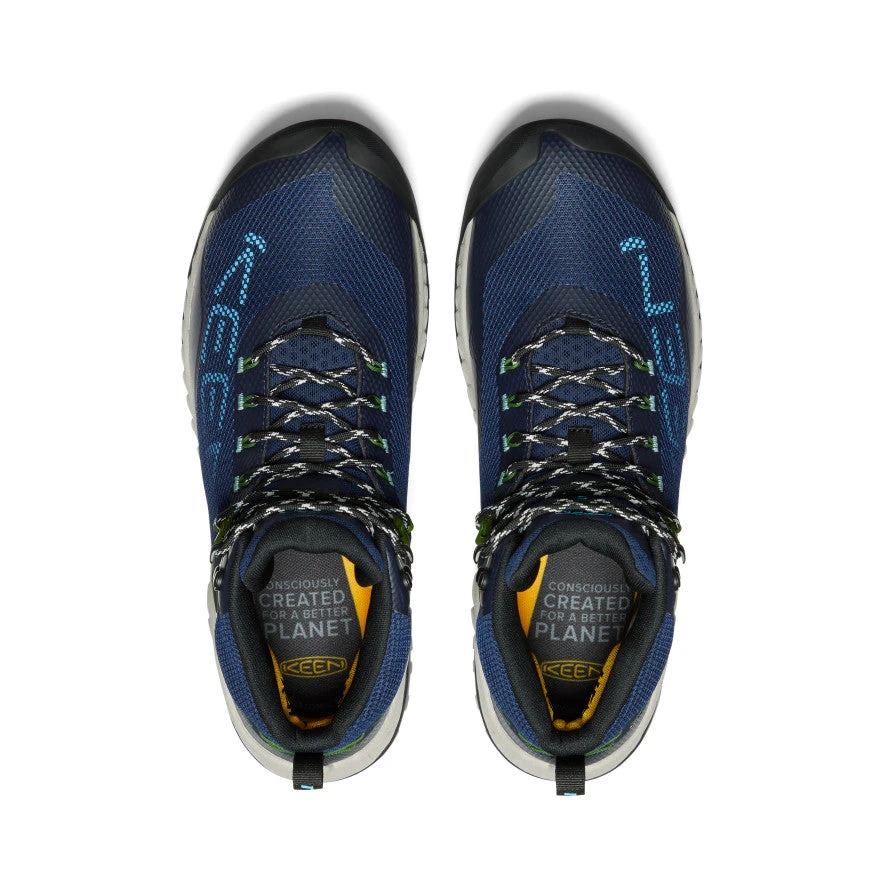 Keen Men's NXIS EVO Waterproof Boot | Naval Academy/Ipanema - Image 4