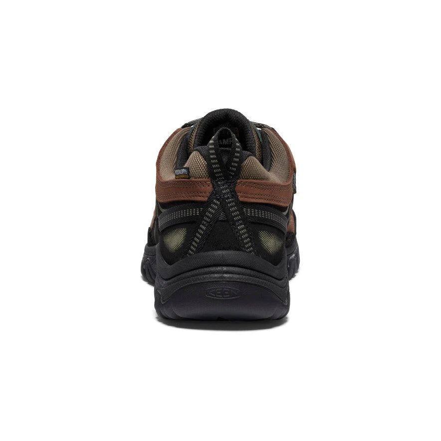 Keen Men's Targhee IV Wide Waterproof Hiking Shoe | Bison/Black - Image 5