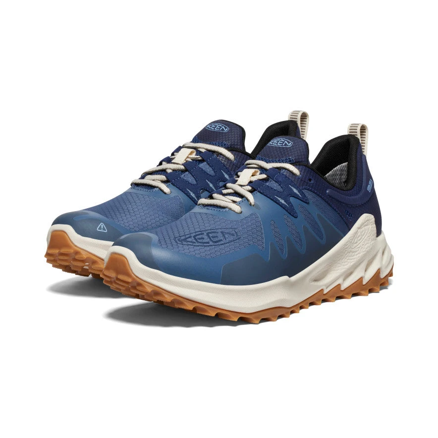 Keen Men's Zionic Waterproof Hiking Shoe | Vintage Indigo/Faded Denim - Image 2