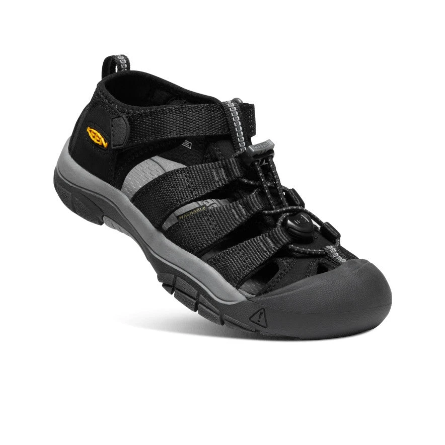 Big Kids' Newport H2 | Black/Keen Yellow - Image 3