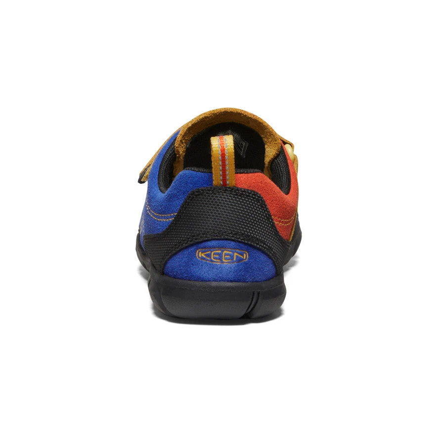 Keen Big Kids' Jasper II Sneaker | Surf/Orange - Image 5