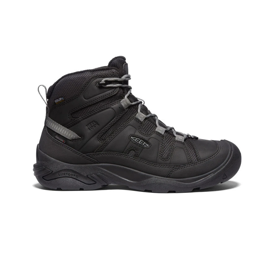Keen Men's Circadia Polar Waterproof Boot | Black/Steel Grey