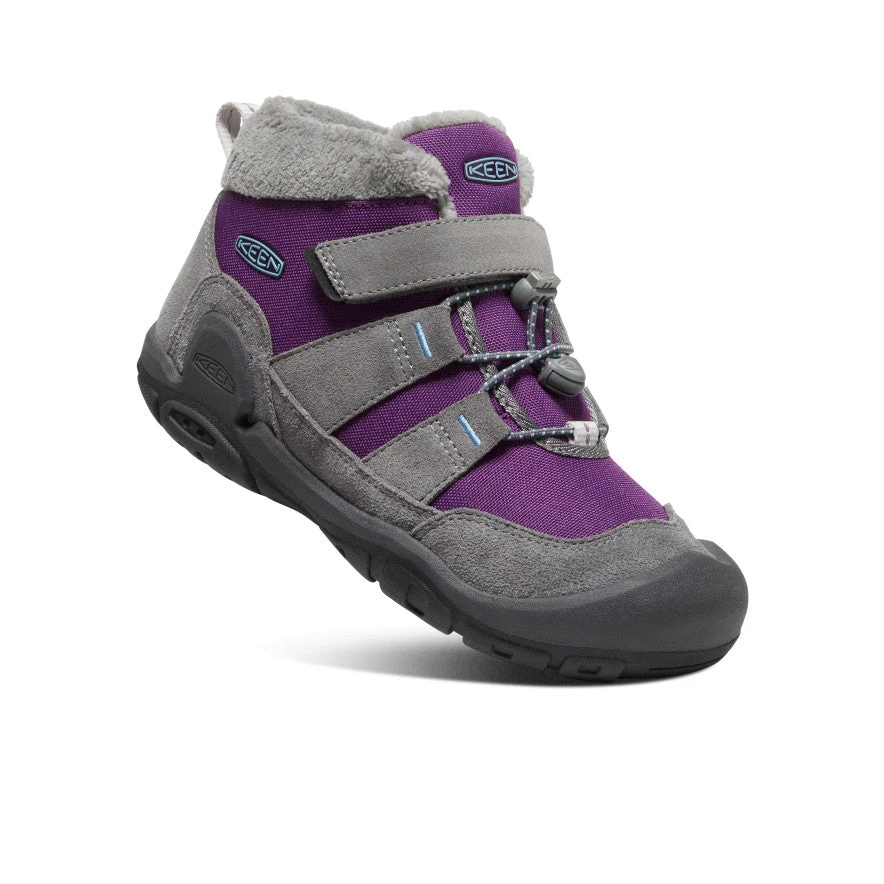 Keen Big Kids' Knotch Chukka | Steel Grey/Charisma - Image 3
