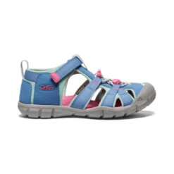 Keen Big Kids' Seacamp II CNX | Coronet Blue/Hot Pink