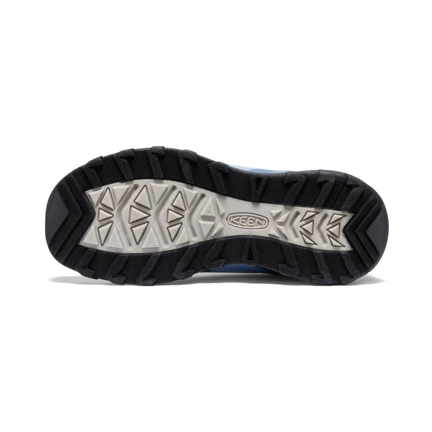 Keen Big Kids' Wanduro Waterproof Shoe | Vintage Indigo/Scarlet Ibis - Image 6