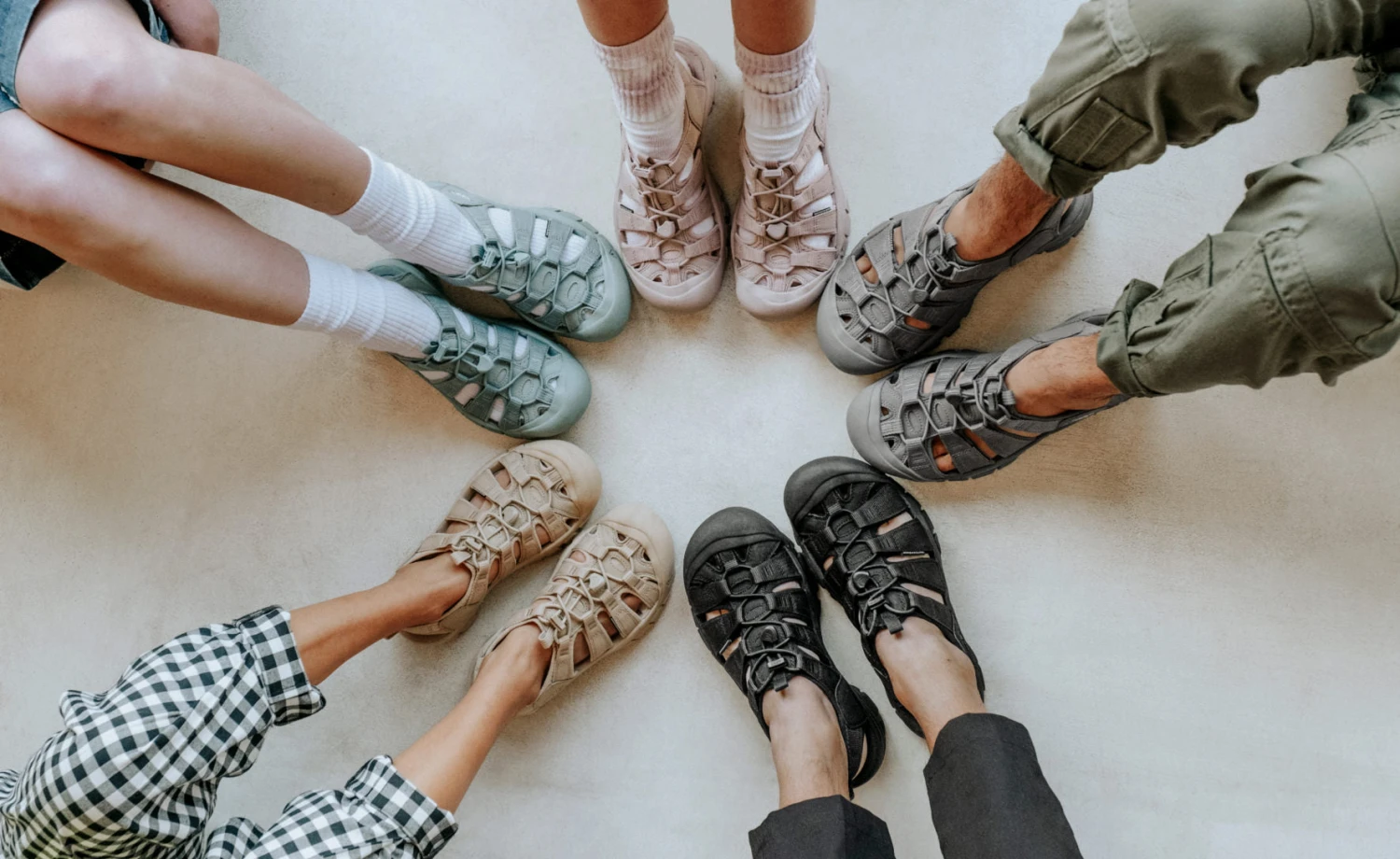 Keen Men's Newport H2 | Monochrome/Steel Grey - Image 7