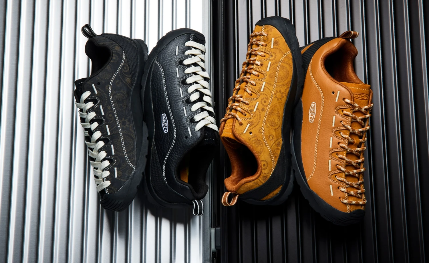 Keen Men's Jasper Sneaker X THC | Daytime Paisley - Image 8