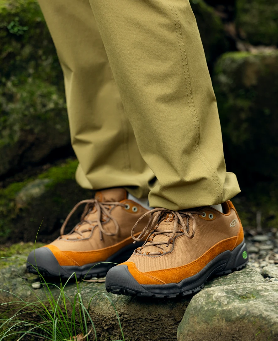 Men's Ouray Hiking Shoe X Hiker's Depot | Toasted Coconut/Keen Maple - Image 8