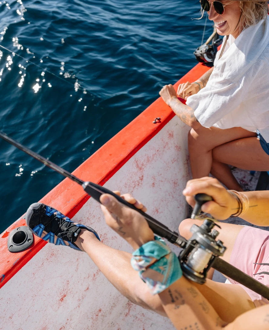 Keen Men's Drift Creek H2 Sandal | Sky Captain/Magnet - Image 8