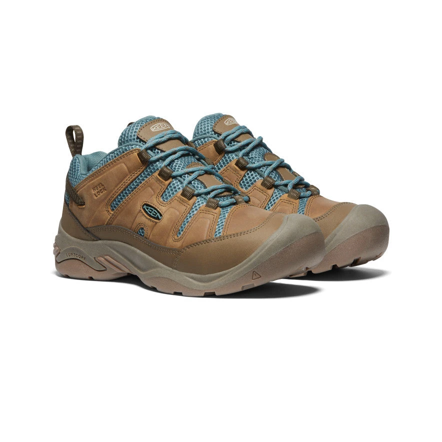 Keen Women's Circadia Vent Shoe | Toasted Coconut/North Atlantic - Image 2