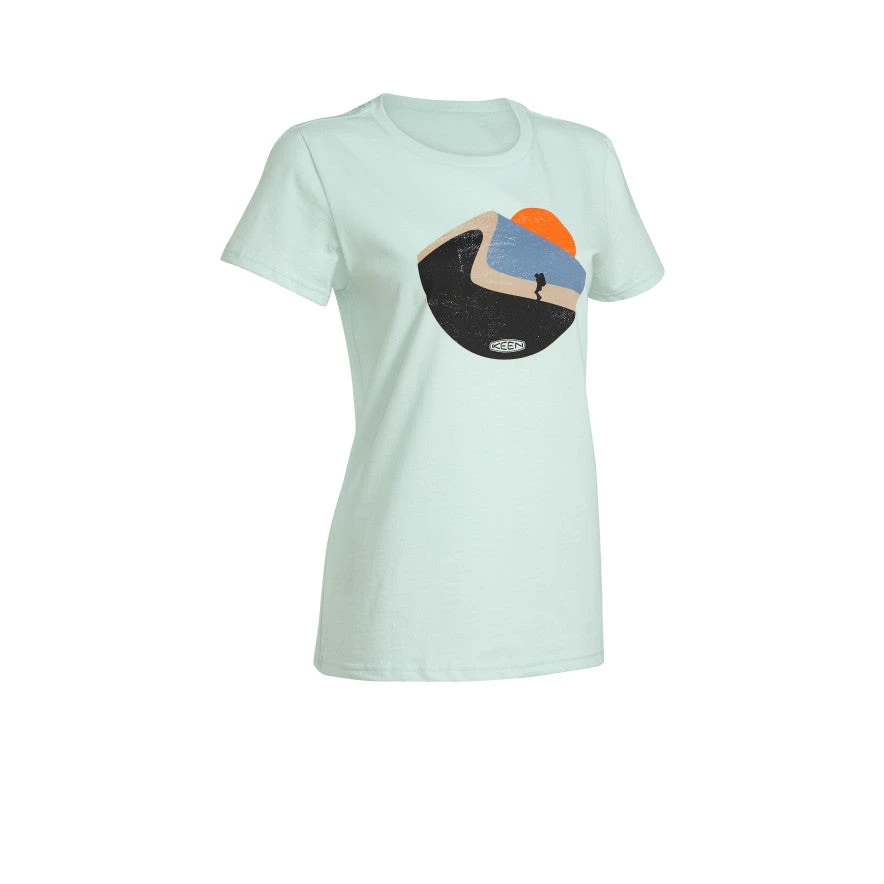 Keen Women's Hike More Tee | Whispering Blue