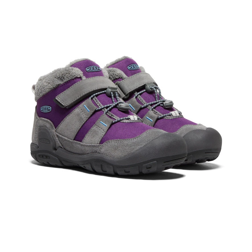Keen Big Kids' Knotch Chukka | Steel Grey/Charisma - Image 2