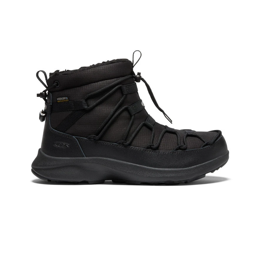Keen Women's UNEEK SNK II Waterproof Chukka | Triple Black/Black