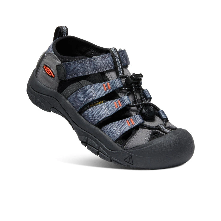 Keen Big Kids' Newport H2 | Steel Grey/Black - Image 3