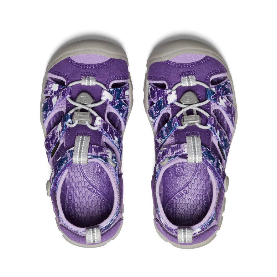 Keen Little Kids' Seacamp II CNX | Camo/Tillandsia Purple - Image 4