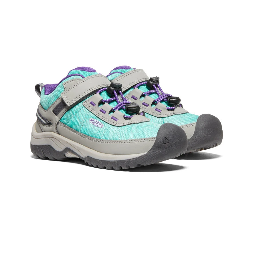 Keen Little Kids' Targhee Sport Vent Shoe | Waterfall/Vapor - Image 2