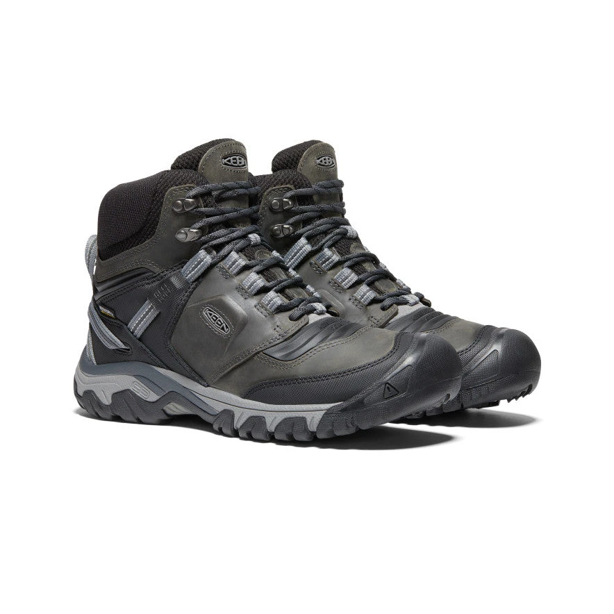 Keen Men's Ridge Flex Waterproof Boot | Magnet/Black - Image 2