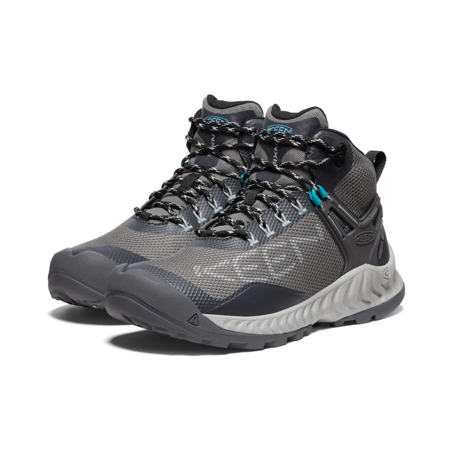 Keen Women's NXIS EVO Waterproof Boot | Magnet/Ipanema - Image 2