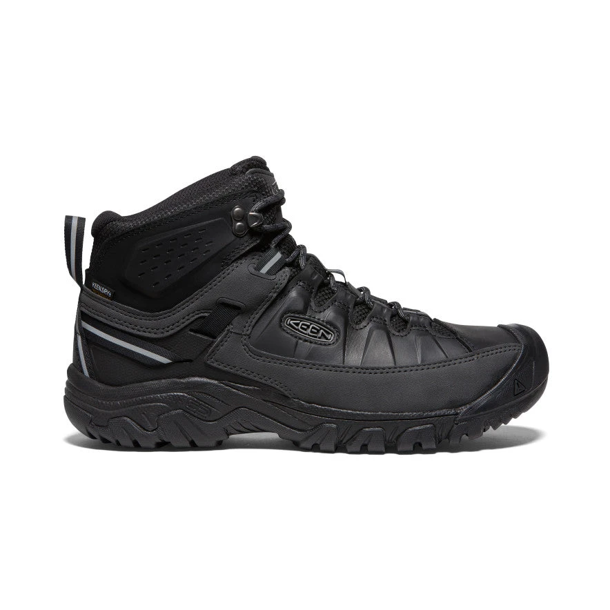 Keen Men's Targhee III Waterproof Mid | Triple Black