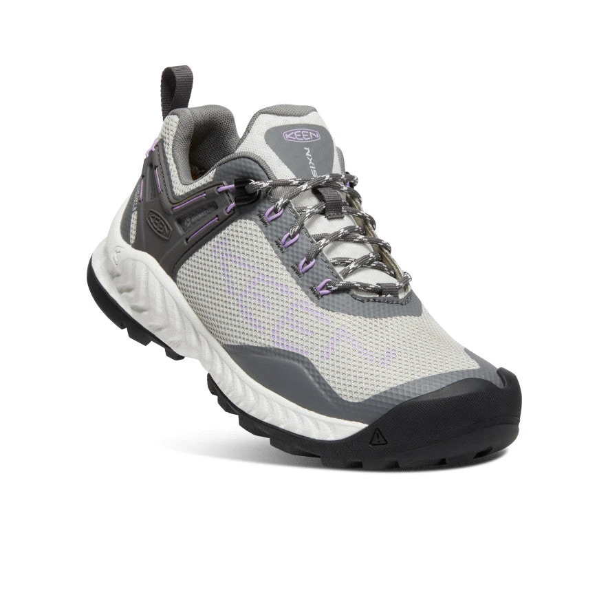 Keen Women's NXIS EVO Waterproof Shoe | Steel Grey/English Lavender - Image 3