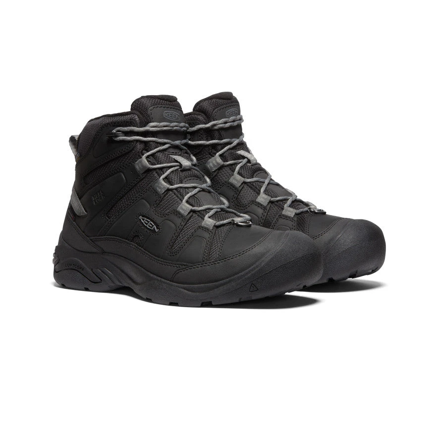 Keen Men's Circadia Polar Waterproof Boot | Black/Steel Grey - Image 2