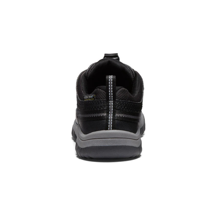 Keen Big Kids' Targhee Waterproof Shoe | Black/Steel Grey - Image 5