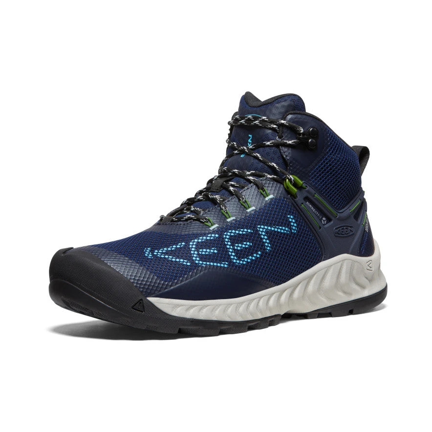 Keen Men's NXIS EVO Waterproof Boot | Naval Academy/Ipanema - Image 3