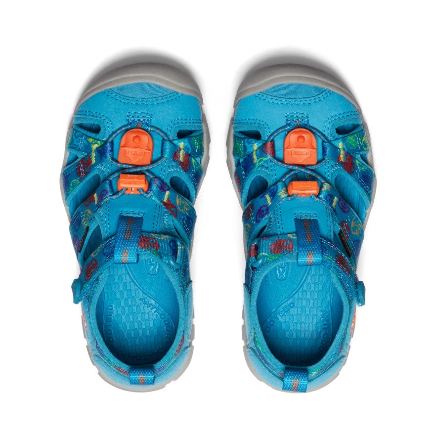 Keen Little Kids' Seacamp II CNX X Smokey Bear | Smokey Bear/Fjord Blue - Image 4
